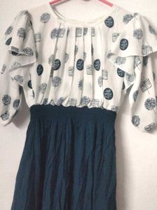 Patterned dress👗❤️