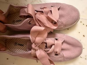 Cute Pink Casual Shoes