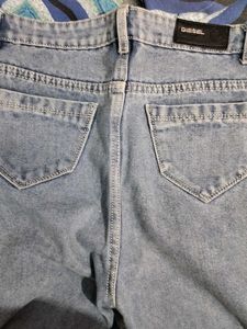 Light Wash Denim Jeans