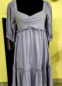 Lavender Midi Dress