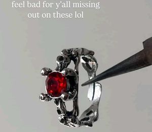 Red Grunge Ring