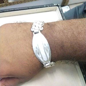 97 Pure Silver Heavy &amp; Unique Handcrafted Bracelet