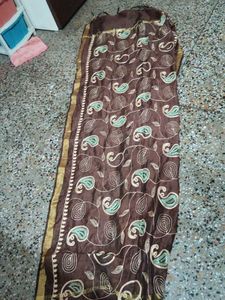 Elegant Brown Dupatta