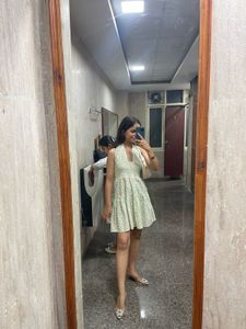 Floral Halter Dress