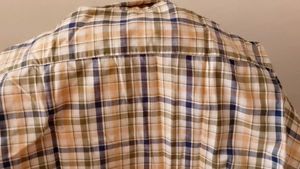 Plaid Button-Down Shirt