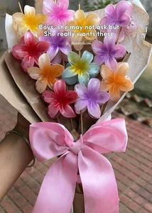 Handmade hair clip Bouquet