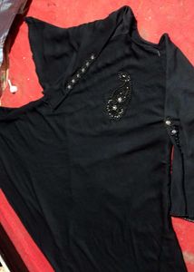 Elegant Black Ethnic Abaya