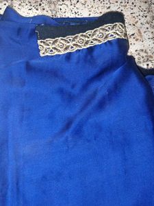 Blue Saree