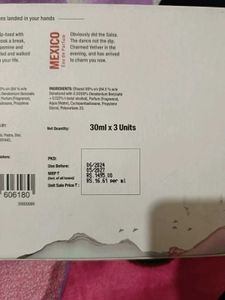 Pack Of 3 , Perfume Set