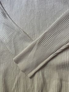 Beige Turtleneck