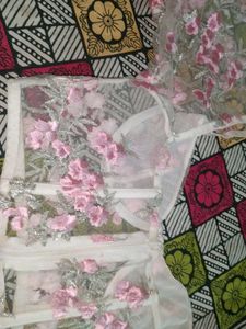 Floral Applique Lingerie Set