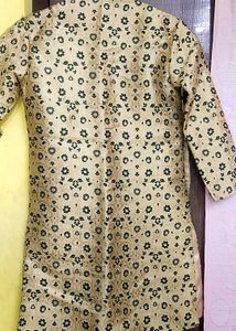 Boys&#39; Floral Print Kurta