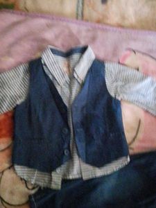Boys Outfit Set: Shirt &amp; Jeans