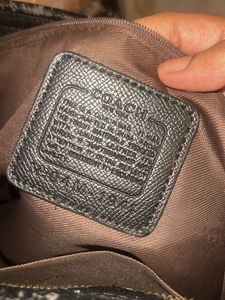 Coach Signature Tote Bag
