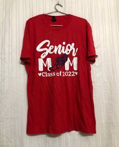 Anvil Red Short Sleeve T Shirt