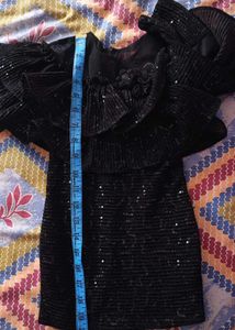 Sparkly Black Party Dress