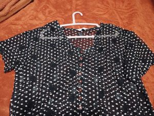 Polka Dot Sheer Cardigan