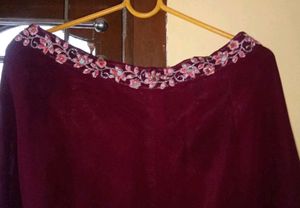 Heavy Work Sharara With Blouse &amp; Shrug Also Have &amp;