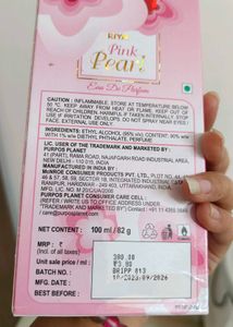 MINISO tinted Lip Balm And Perfume Combo