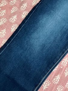 Dark Blue Denim Jeans