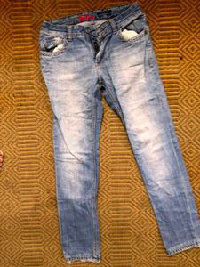 Light Wash Denim Jeans