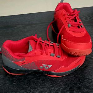 Yonex Badminton Shoes - Red