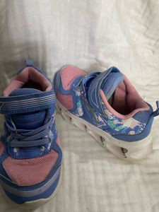 Girls&#39; Blue &amp; Pink Sneakers