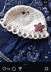 Handmade Crochet Baby Beanie