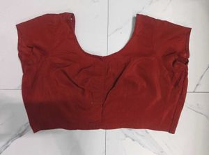 Simple Rust Blouse