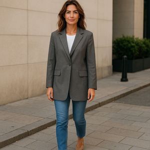 New Without Tag Long Blazer