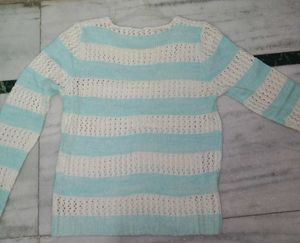 Striped Knit Sweater