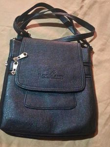 Woodland Black Shoulder Bag
