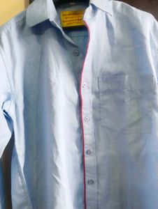 Men's Light Blue Casual Shirt