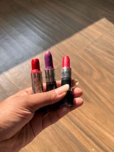 Combo Of 3 Lipsticks