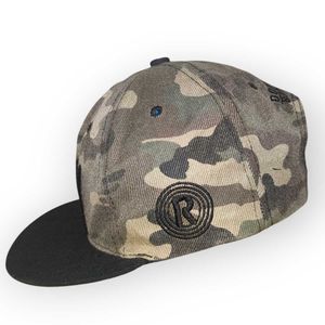 Camo &#34;Don&#39;t Walk But Run&#34; Snapback Cap