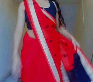 Red Saree
