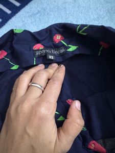 Cherry Print Trouser ( Find My Match In Listing)