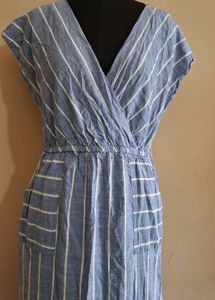 Striped Midi Dress