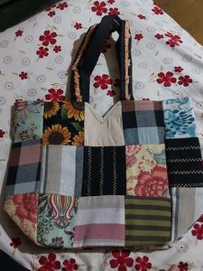 Patchwork Tote Bag