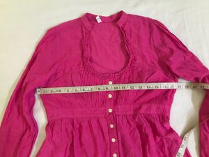 Hot pink Cool Cotton Top Bust 34