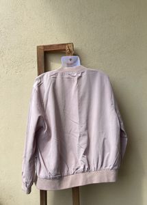 Lilac Bomber Jacket