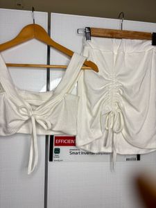 White Two-Piece Set