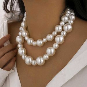 Huge Pearl Strand Necklace