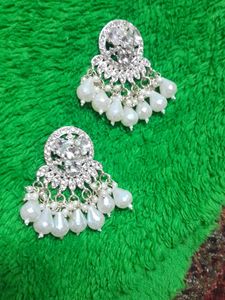 Elegant Pearl Drop Earrings