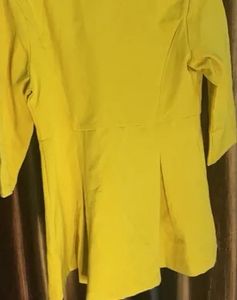 Shein Yellow Blazer