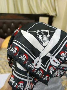 Skull Print Scarf