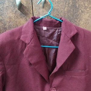 Sale Burgundy Blazer