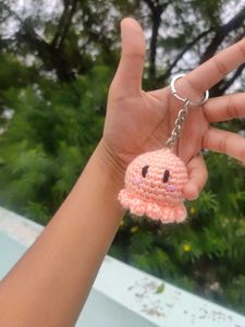 Crochet Mini Octopus🐙 keychain