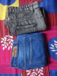 Combo Straight Jeans