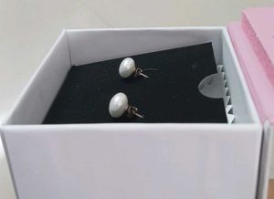 Silver Pearl Earrings